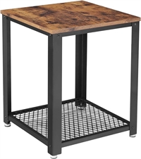 VASAGLE SENGEBORD / SIDEBORD  40 x 40 x 45 cm (L x B x H)